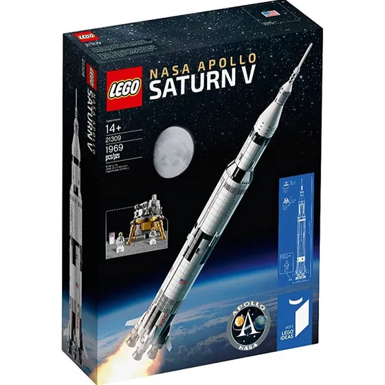 Brinquedo De Construção Lego Nasa Apollo Saturn V 2017