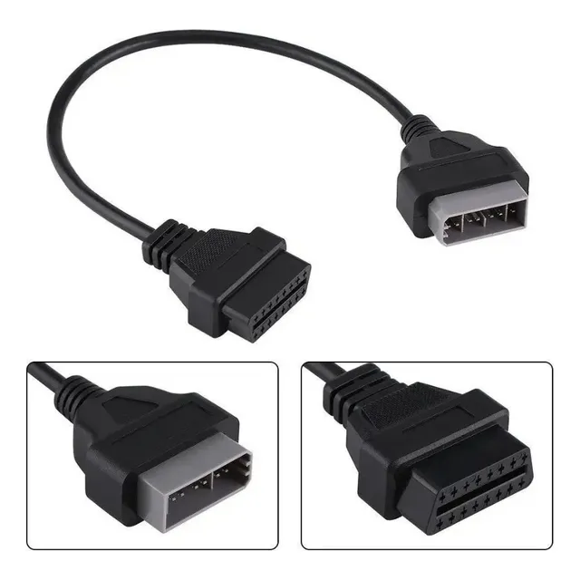 Adaptador De Escáner Obd2 Para Nissan/tsuru De 16 A 14 Pines