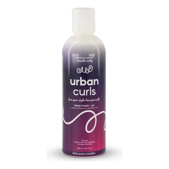 Tratamiento Mascarilla Rizado Urban Curls Deep Mask Uv 240ml