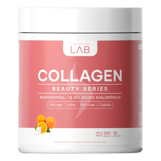 Suplemento En Polvo. Colágeno Hidrolizado The Protein Lab Sabor Naranja