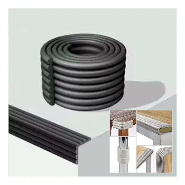 Protector De Filos Rollo 2 Metros Pack X 2 Negro