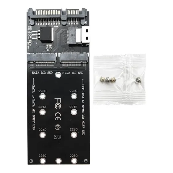 Adaptador Ssd M2 M.2 Ngff Ssd Para + M2 Nvme Ssd Para Sf-fs