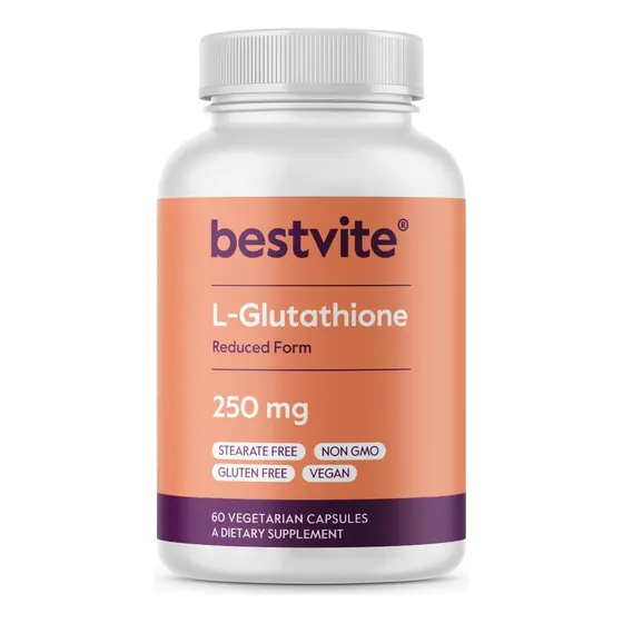 Bestvite L-glutathione 250mg (60 Cápsulas 3e60t