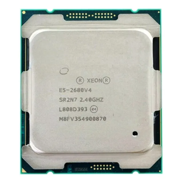 Nuevo For Yy For Cpu Xeon E5 2680v4 Lga 2011-3, 2.4ghz, 14