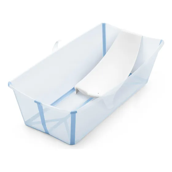 Bañera Para Bebés Stokke Flexi Bath Xl De Color Azul Océano 