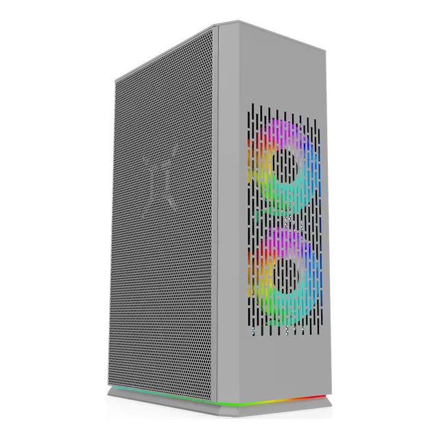 Gabinete Kronos Ophion Mini-itx, 1 Cooler, 3.0 Usb - Gris