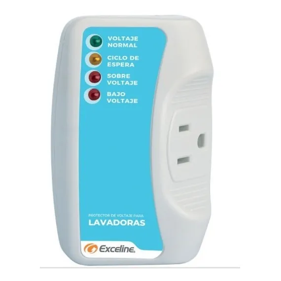 Protector De Voltaje Exceline Para Lavadoras 120v