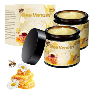 Crema Qifind Con Extractos Naturales Y Veneno De Abeja 2 Pzs Crema Qifind Con Extractos Naturales Y Veneno De Abeja 2 Pzs