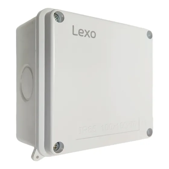 Caja Estanca 100x100x70 Lisa C/tornillo - 5 Unidades