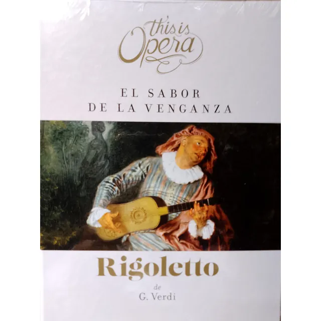 Giuseppe Verdi Rigoletto Obra This Is Opera Libros,cd Y Dvd 
