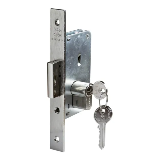 Cerradura Cerrojo Cisa Segurida Dos Pases Puerta Rega  
