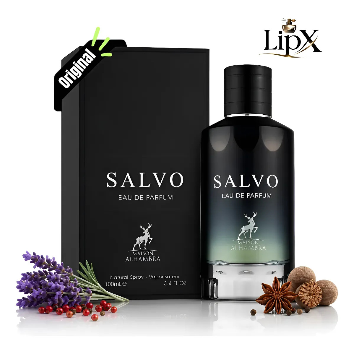 Perfume Masculino Arabe Salvo Eua De Parfum Alhmabra 100ml Original C/ Nf Perfume Masculino Arabe Salvo Eua De Parfum Alhmabra 100ml Original C/ Nf
