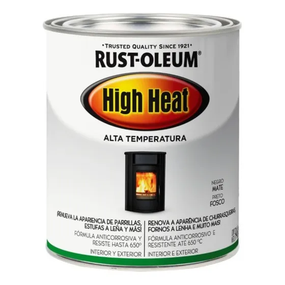 Pintura De Alta Temperatura Rust-oleum - High Heat