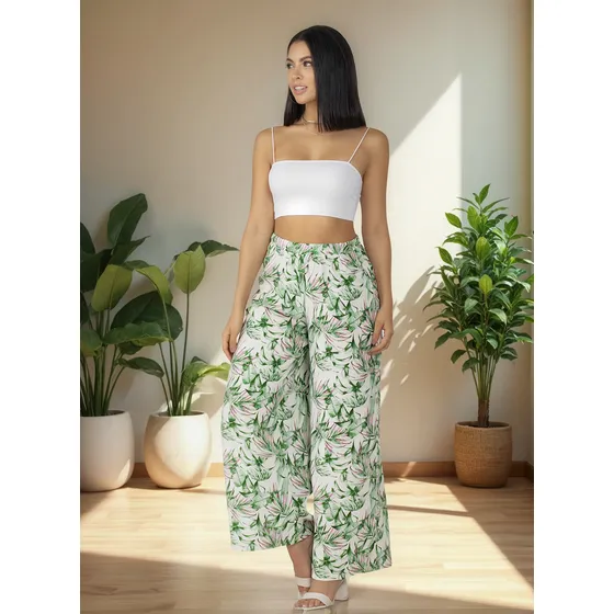 Pantalón Mujer Estampado Mp 5012