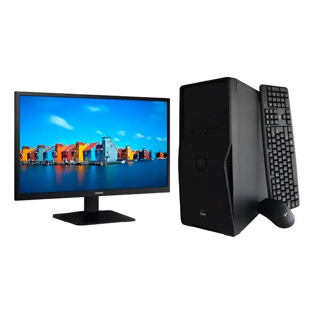 Pc Escritorio Intel Celeron 8gb Ram 240gb Ssd + Monitor 19 