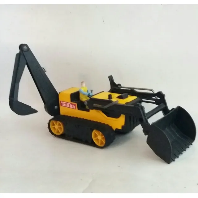 Tonka Bulldozer Tractor Cargador Retroexcavadora