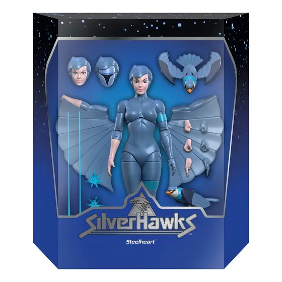 Halcones Galacticos Silverhawks Acerina - Super 7
