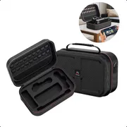 Bolso Funda de Viaje ShopTom Compatible Nintendo Switch 2 Negro Resistente y Acolchado