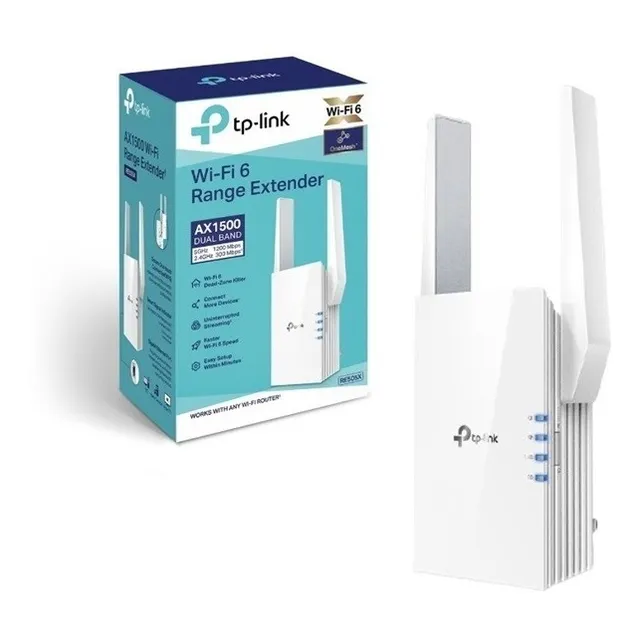Repetidor One Mesh Wifi 6 Tp-link Re605x Ax1800 C/ Sartlink
