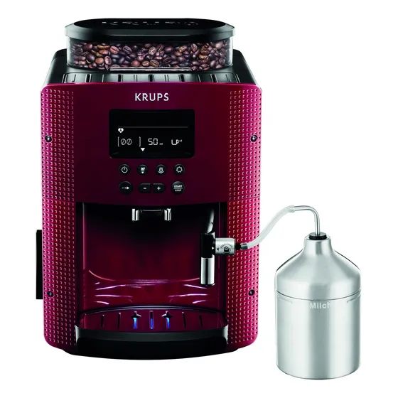 Cafetera Espresso Full Krups Automatica Display 1.7 Litros