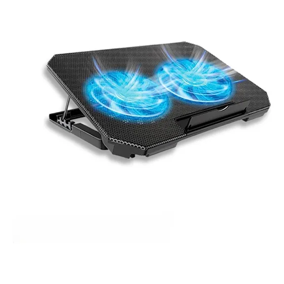 Base Refrigerante Para Laptop Universal Con Ventilador Y Usb