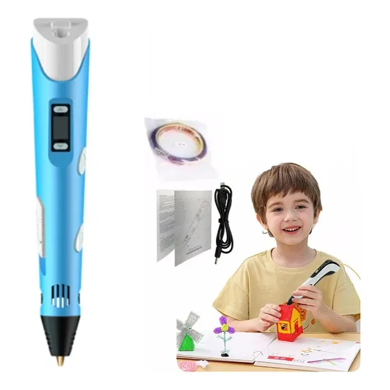 2024 Lápiz Led 3d, Tela De Impressão 3d Diy+recarga