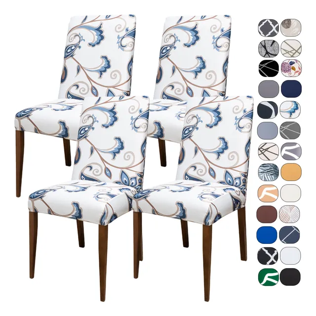 Kit 4 Capa Cadeira Jantar Tecido Importado Mais Resistente