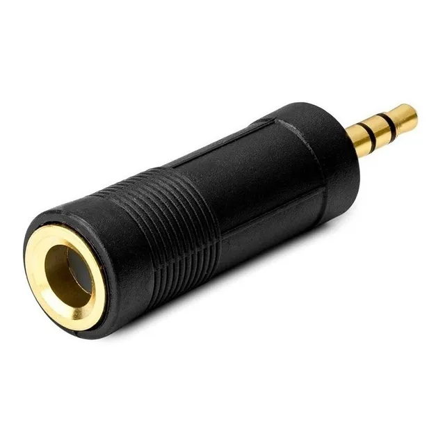 Adaptador De Audio (variados) Conector 3.5 Y 6.5 Jack Plug