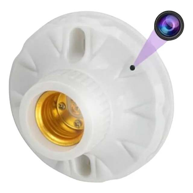 Socket Cámara Espía Full Hd Vigila Con Tu Celular