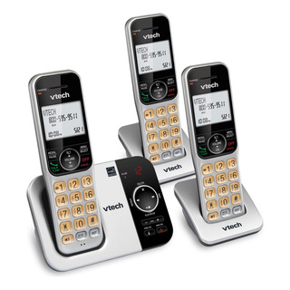 Teléfono Inalámbrico Vtech Cs5329-3 Dect 6.0 Con Sistema De Teléfono Inalámbrico Vtech Cs5329-3 Dect 6.0 Con Sistema De