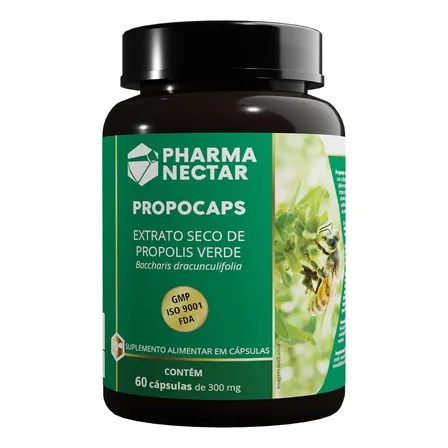 Própolis Verde Propocaps 60 Cápsulas 300mg