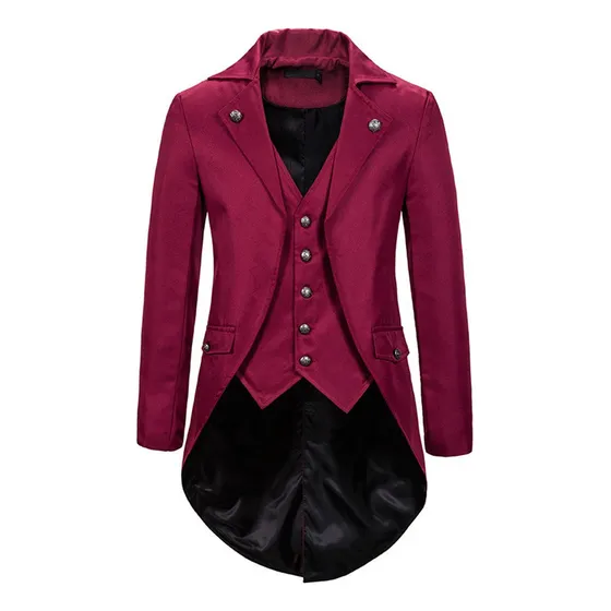 2025 Abrigo For Hombre W T722, Vestido Gótico, Uniforme De E