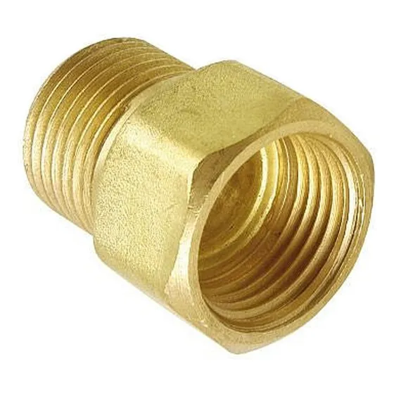 Niple Bronce He-hi  1/2  Pulgada Pack 2 Unidades