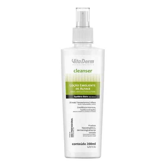 Loção Emoliente Extração Trietanolamina 200ml Vita Derm