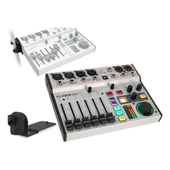 Mesa Digital Behringer Flow 8 Usb Bluetooth Com Clamp Brinde