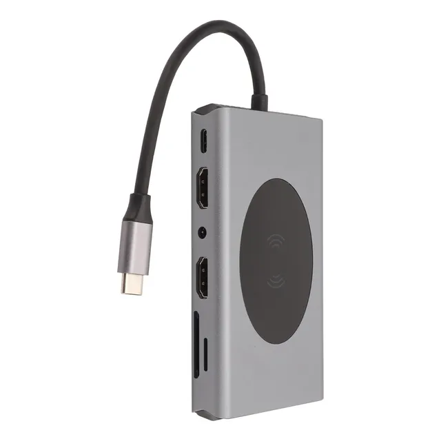 Vga Sd Tf Pd Adaptador Multipuerto Carga Inalambrica Tipo