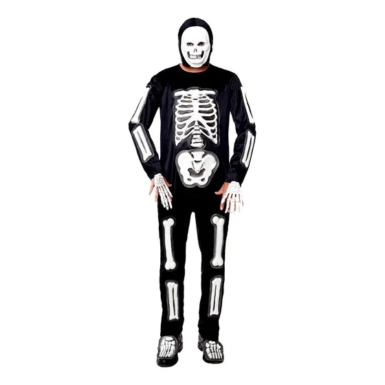 Disfraz Traje Hombre Hallowen Cirujano Zombie Cura Skeleton Payaso Y Muchos Mas