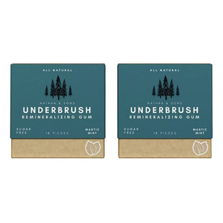 Chicle Remineralizado Underbrush, Bueno Para Los Dientes Chicle Remineralizado Underbrush, Bueno Para Los Dientes