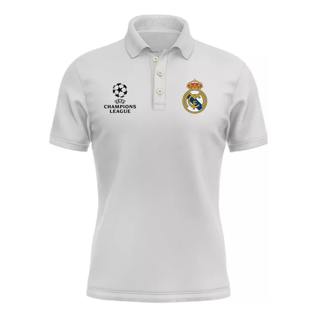 Camisa Polo Masculino De Time Camiseta Real Torcedor