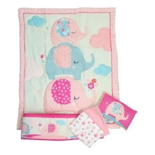 Set De Cuna 5 Piezas Niña