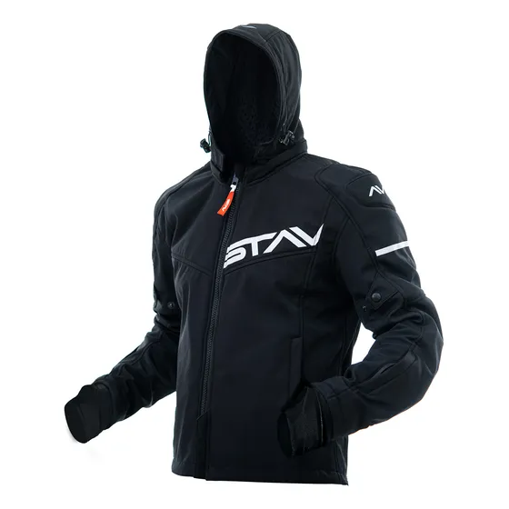 Campera Softshell Tech Moto Capucha Stav Grad