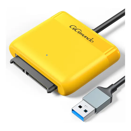 Gigimundo Adaptador Sata Usb 3.0 3.3 Pie Disco Duro I Ii Iii