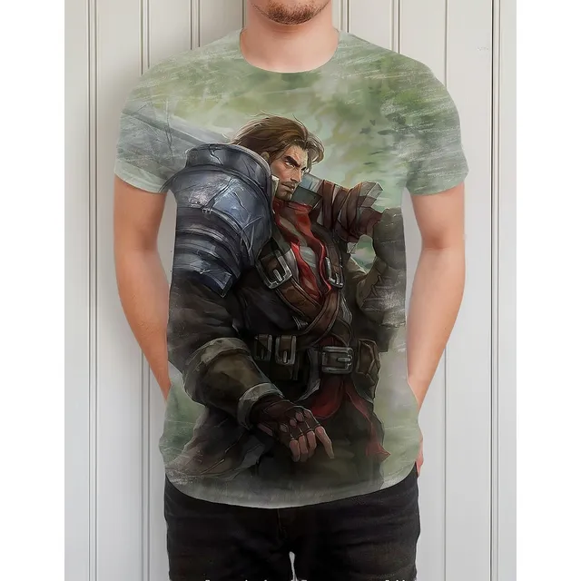 Camisa Lol Personalizada Garen Errante League Of Legends