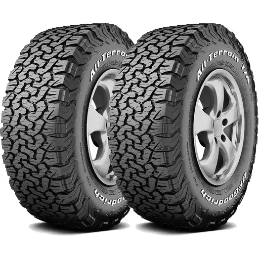 Kit de 2 llantas BFGoodrich All-Terrain T/A KO2 LT 295/75R16 128/125 R