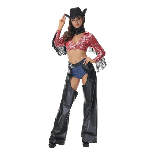 Disfraz De Vaquero For Fiesta De Cosplay For Mujer Adulta