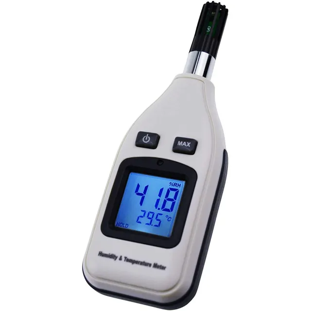 Medidor Digital De Temperatura Y Humedad Todo En Uno 