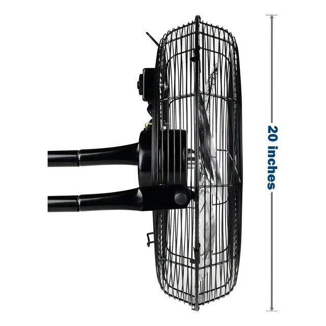 20 Ventiladores De Piso Industriales De Metal Para Trabajo P