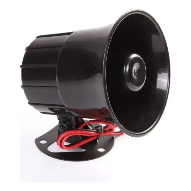 Sirena 15 Watts Mini Un Solo Tono Cerco Eléctrico Seguridad