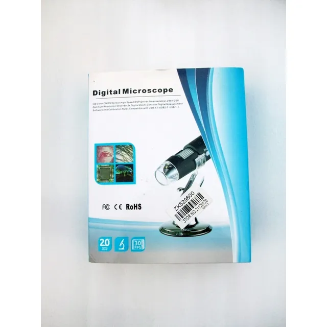 Liquido! Microscopio Digital 1000x Mega Pixeles 8 Led Usb