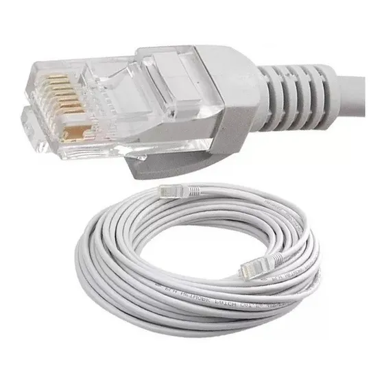 Cable Utp 50 Mts Con Conectores Para Internet Tienda